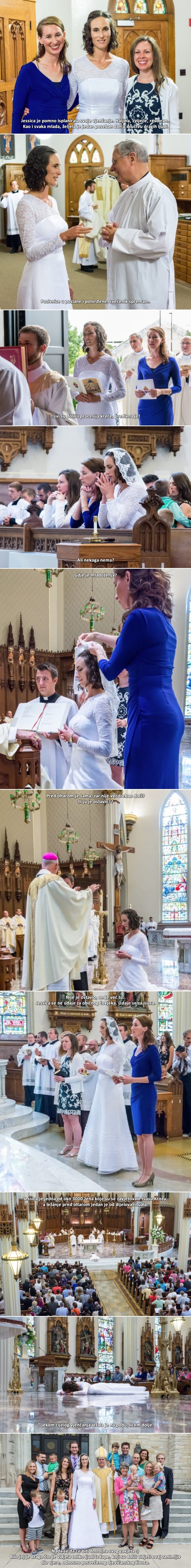 Mlada je usred vjenčanja legla na pod, kad vidite tko je mladoženja, sve će vam biti jasno!