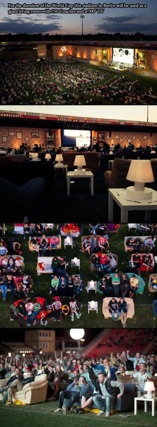 Berlin gleda tekme iz 750 kaučeva na stadionu