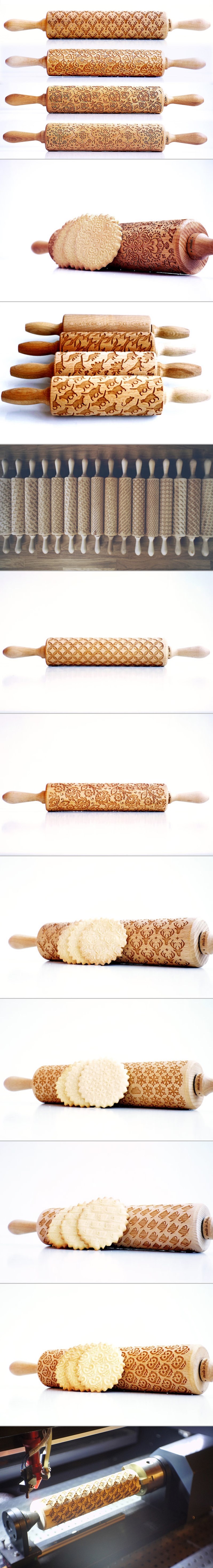 GALERIJA: Ideja zlata vrijedna - valjak za tijesto s uzorcima za kekse!