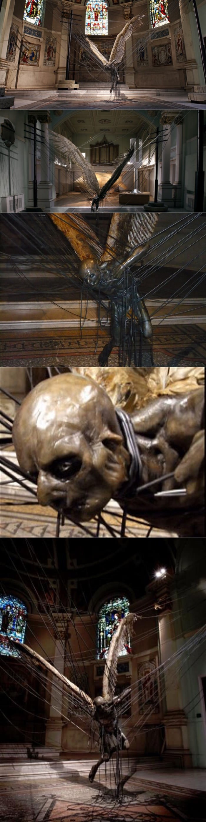 U jednoj engleskoj crkvi nalazi se jezivi kip Lucifera koji vjernicima ledi krv u žilama!