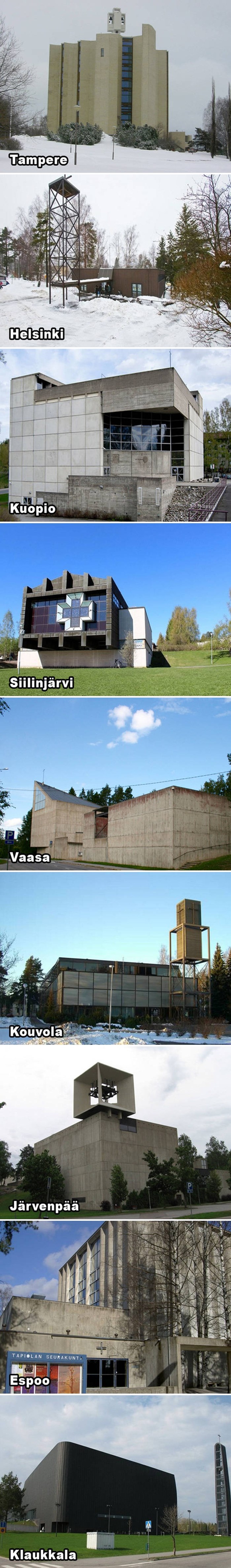 Finska je domovina najčudnijih crkava na svijetu, evo kako izgledaju mjesta gdje se mole njihovi vjernici