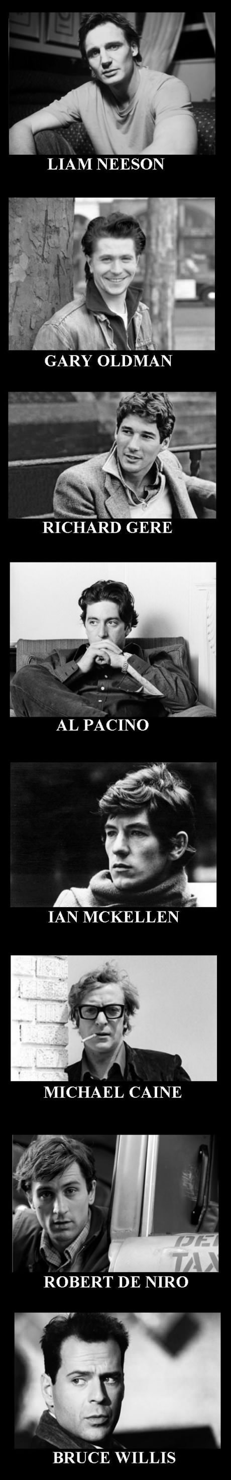 Seksi holivudski frajeri dok su bili mlađahni