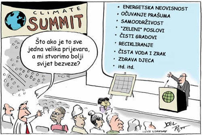 Globalno zagrijavanje: Zli plan za stvaranje boljeg svijeta