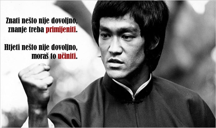 Slušaj Brusa, zna čovjek šta priča