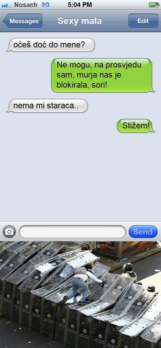 Te tri slatke riječi: "Sama sam doma"