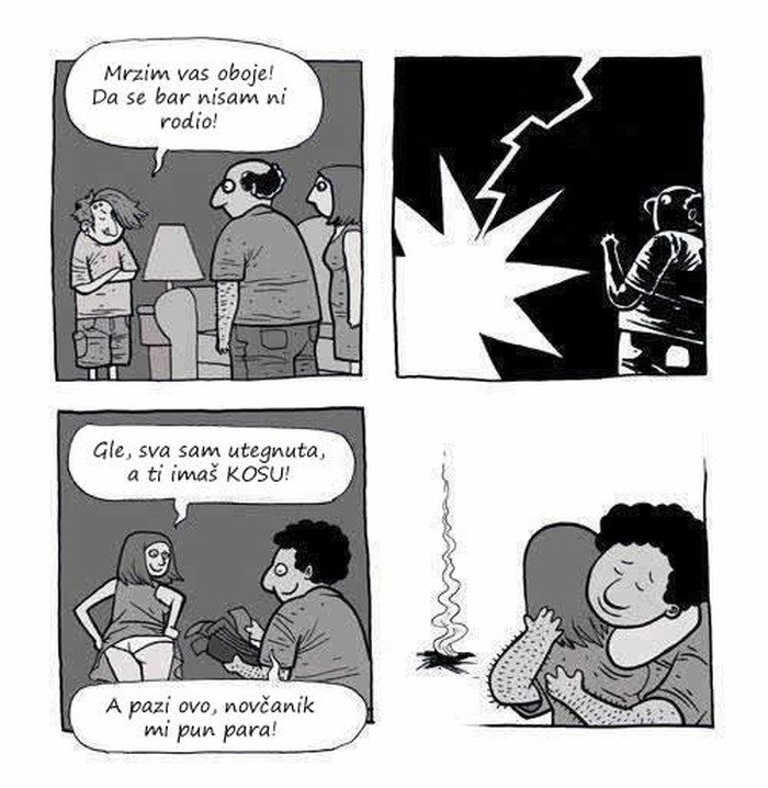 Kad ti klinjo vrišti "Da se bar nisam rodio!"