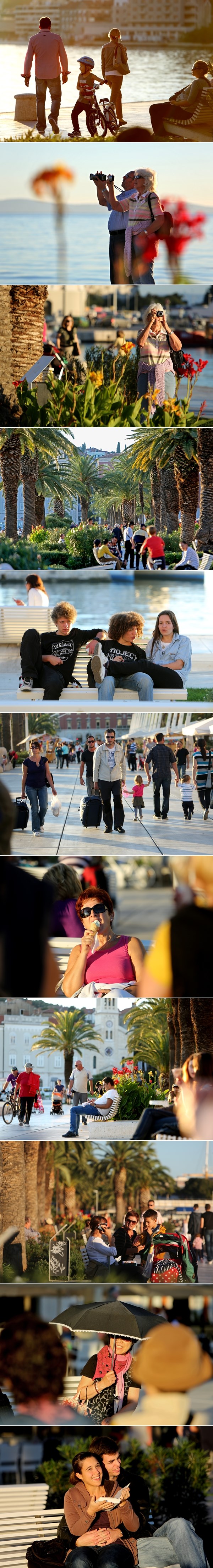 Jesenski gušti na splitskoj rivi