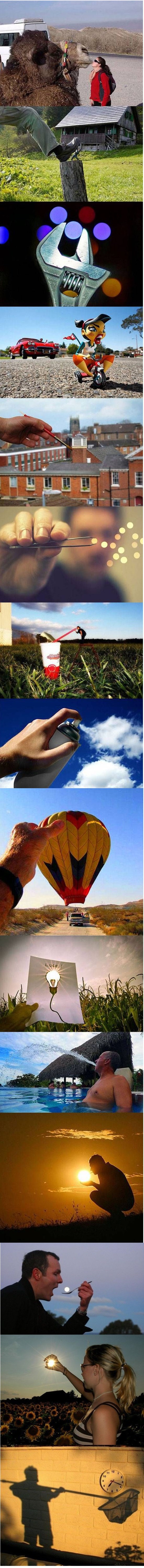 Ovi su se ljudi poigrali s perspektivom, a rezultat su ove genijalne fotke