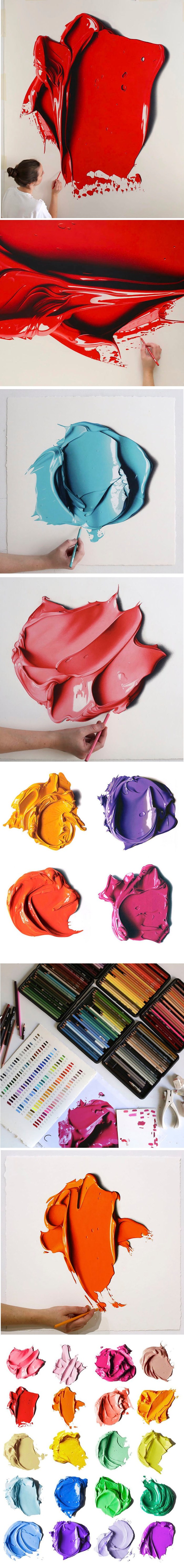 Kada vidite što ova žena radi s bojicama, ostat ćete bez teksta