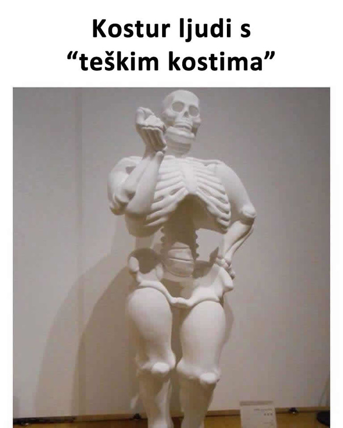Konačno potvrđeno - postoje "teške kosti"