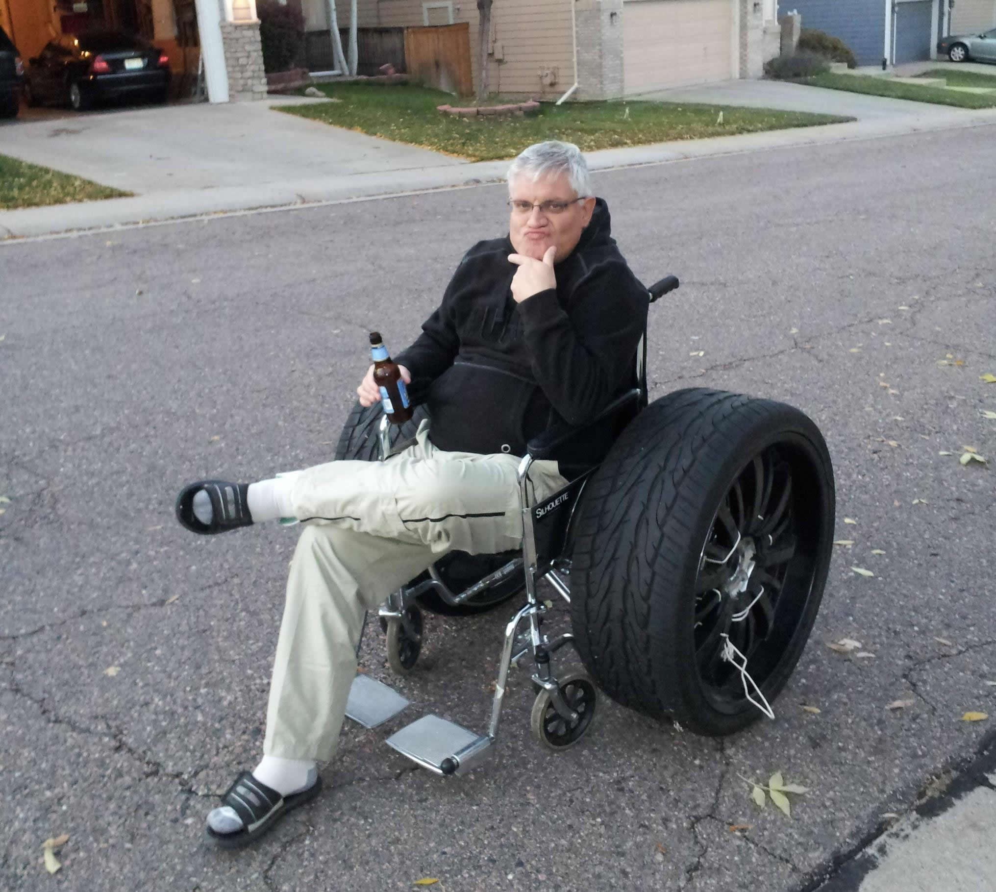 Pimp my invalidska kolica: Ludi biceps u tjedan dana