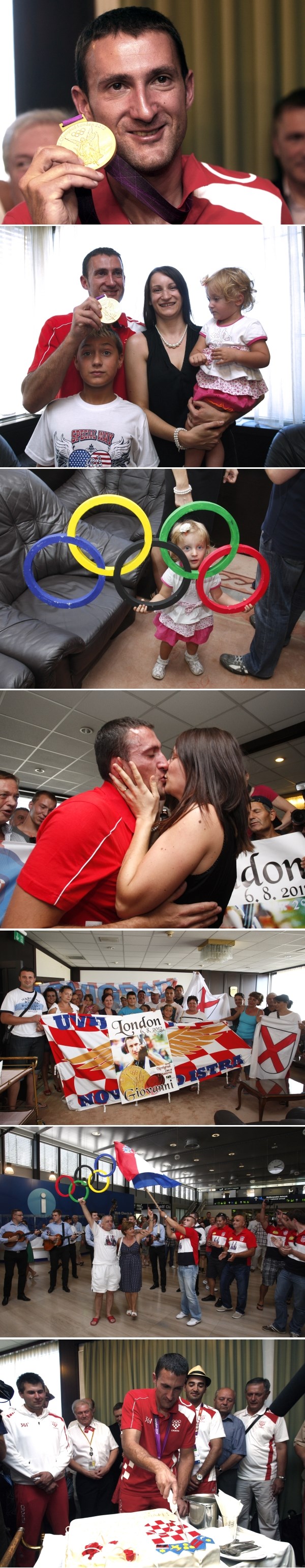 Giovanni Cernogoraz i olimpijsko zlato stigli u Hrvatsku!