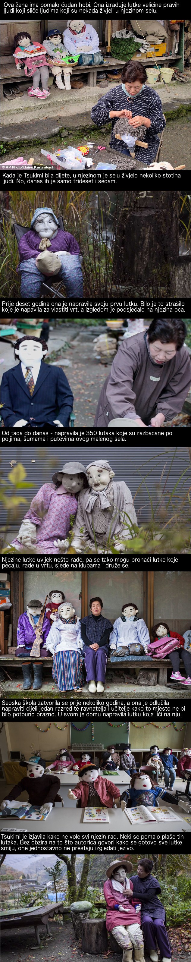 Jezivo japansko selo čije su ulice nastanjene lutkama umjesto ljudi