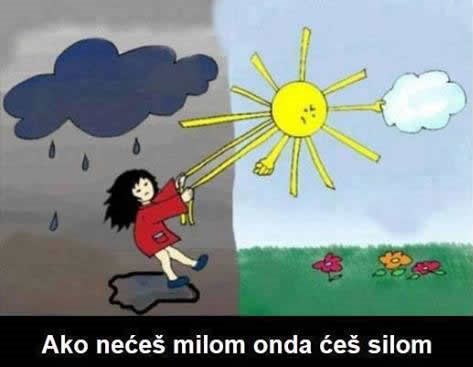 Većina ljudi ovog kišnog proljeća