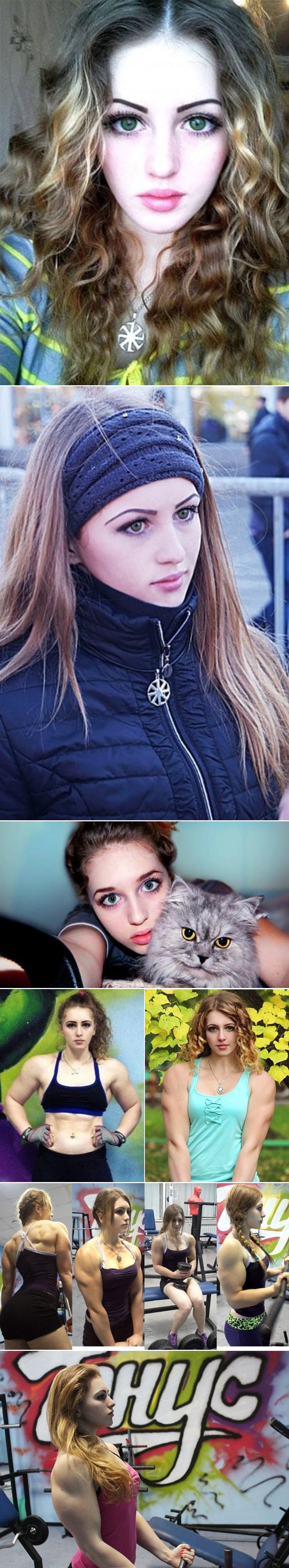 GALERIJA: Djevojka anđeoskog lica i Terminatorovih bicepsa