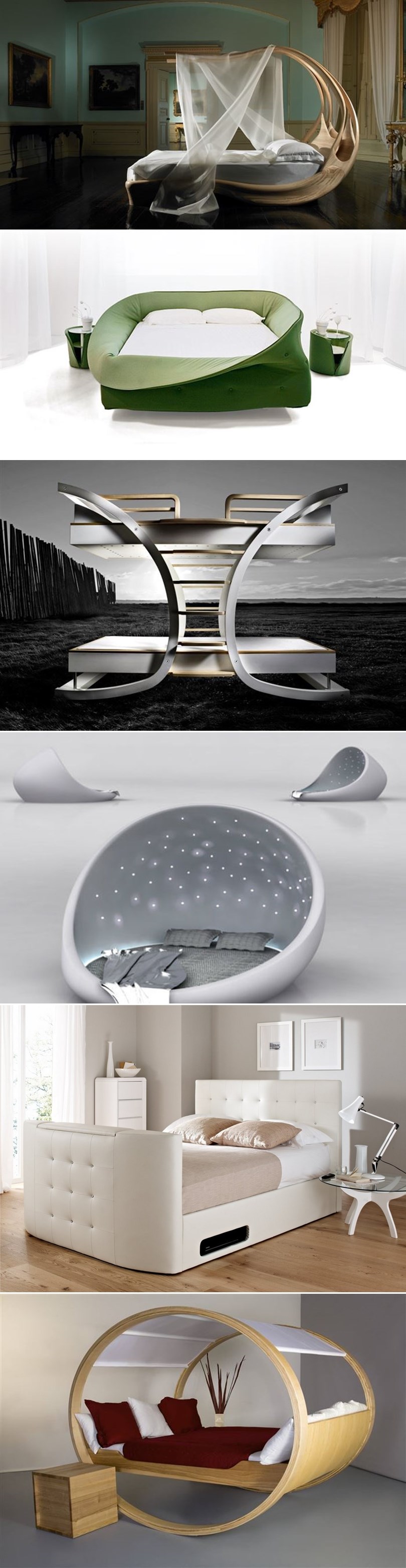 GALERIJA: U koji biste se vi noćas zavukli?