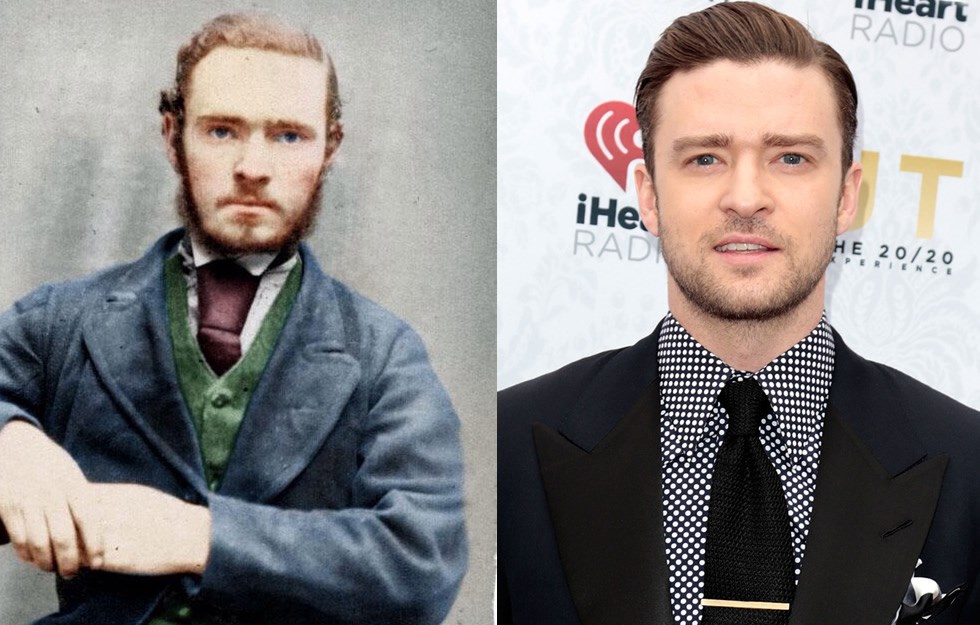 Justin Timberlake imao "klona" prije 150 godina?