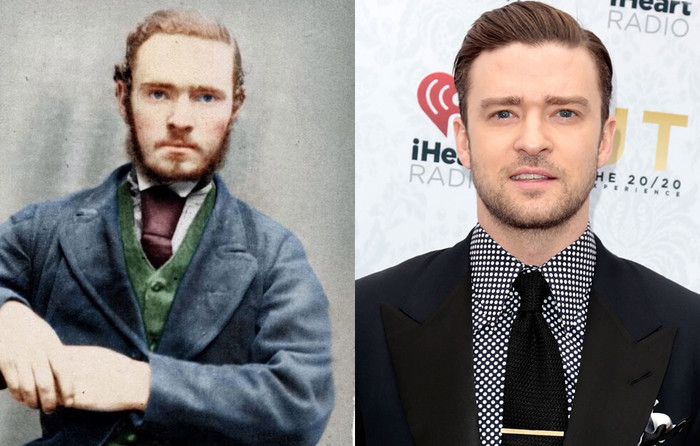 Justin Timberlake imao "klona" prije 150 godina?