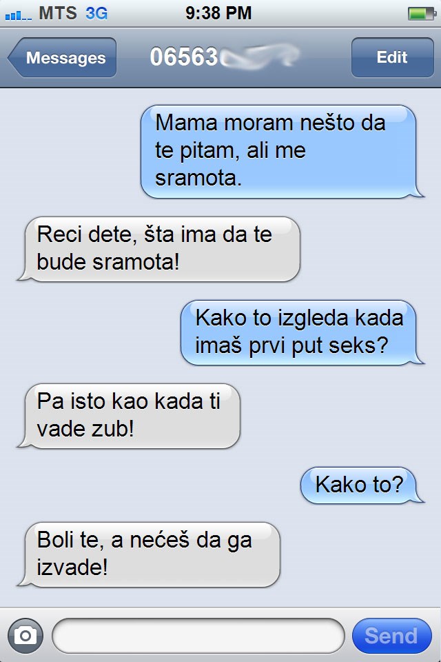 Kako izgleda prvi put?