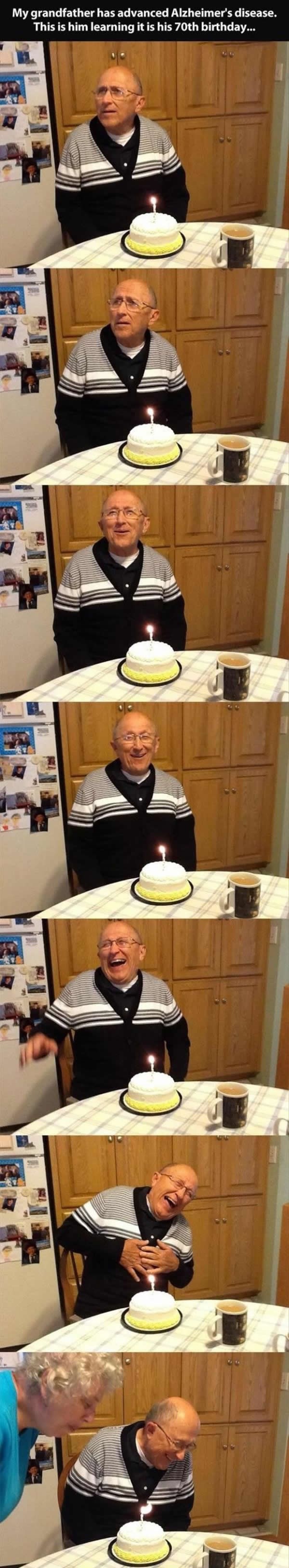 Galerija: Djedica s Alzheimerom saznao da mu je rođendan