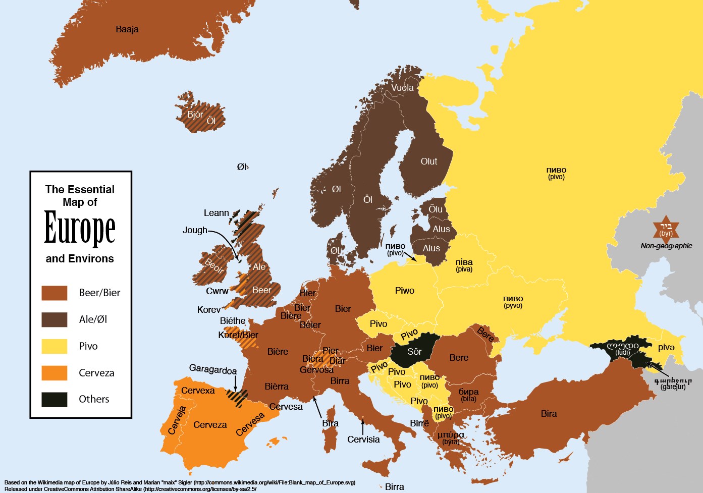 Jedina karta Europe koja ti treba za godišnji