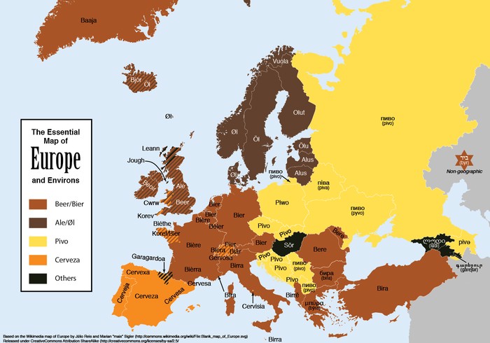 Jedina karta Europe koja ti treba za godišnji