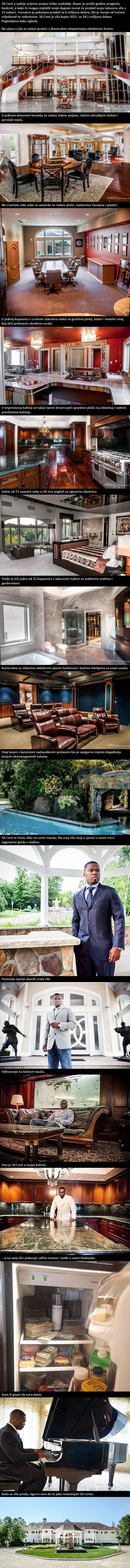 50 Cent je bankrotirao, pogledajte luksuznu vilu koju prodaje za 6 milijuna dolara!