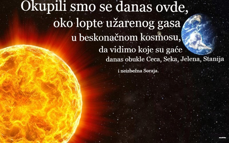 Cecine gaće važnije od svemira