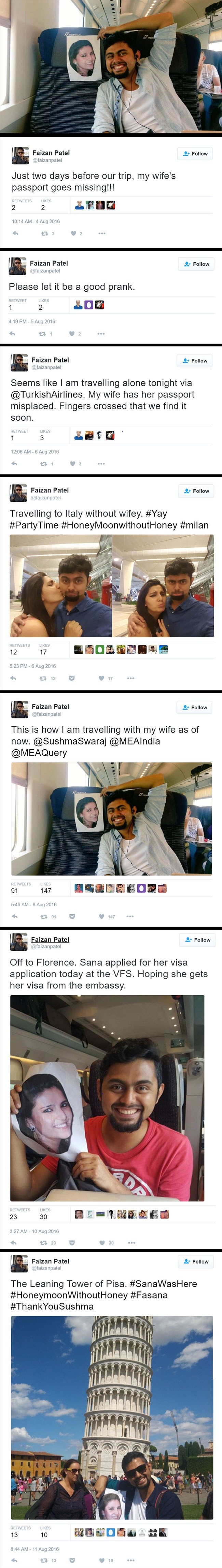 GALERIJA: Žena izgubila putovnicu pa je bez nje otišao na medeni mjesec!