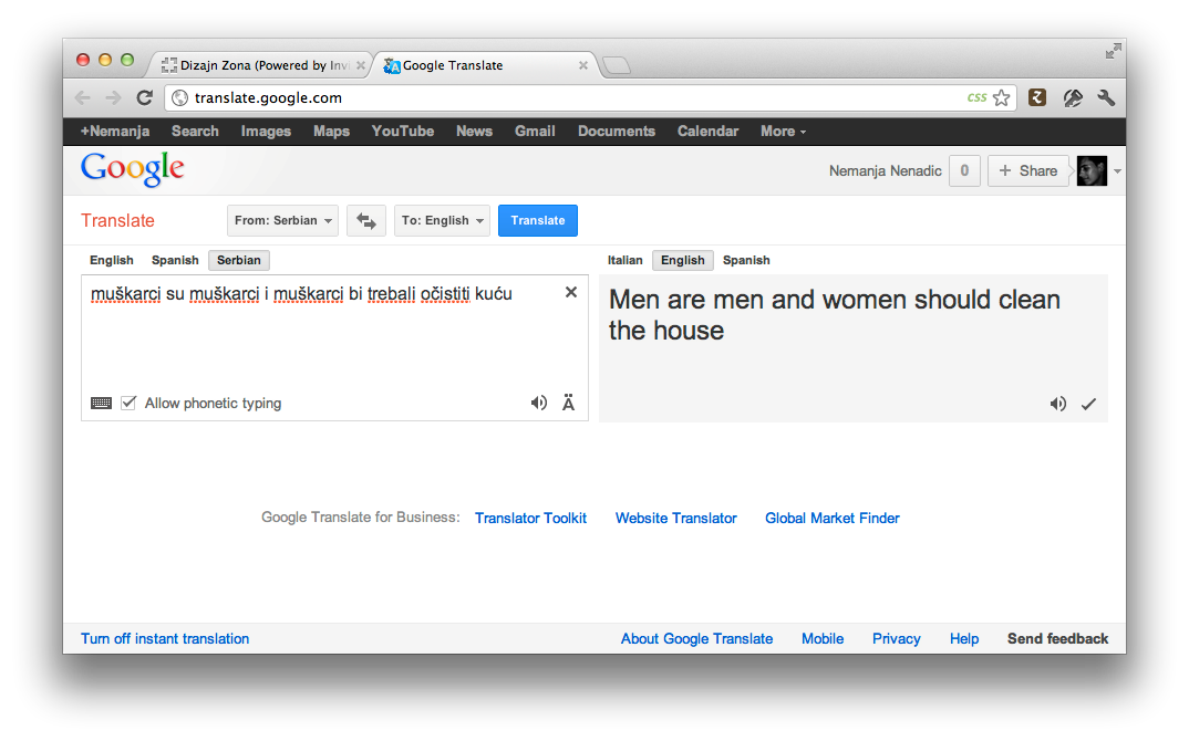 Google muškarcima čita misli?