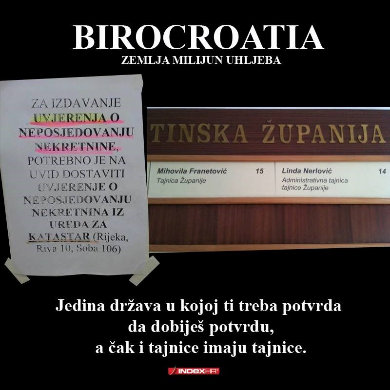 Birocroatia: Pakao papirologije ubija volju za životom
