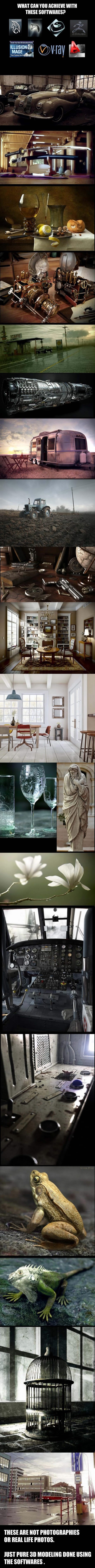 Ovo nisu fotke: Digitalno stvoreni svjetovi