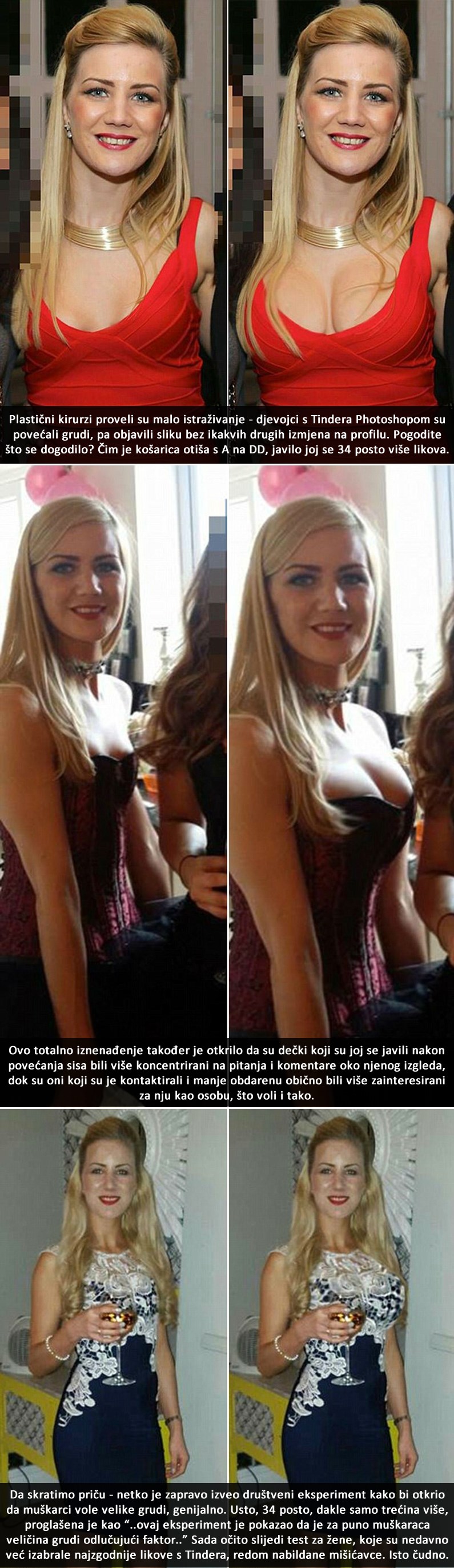 Vole li muškarci ZAISTA samo velike grudi?