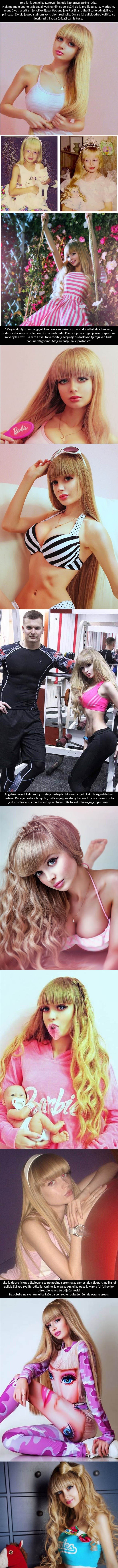 GALERIJA: Ovo je tužna priča žive barbike iz Rusije