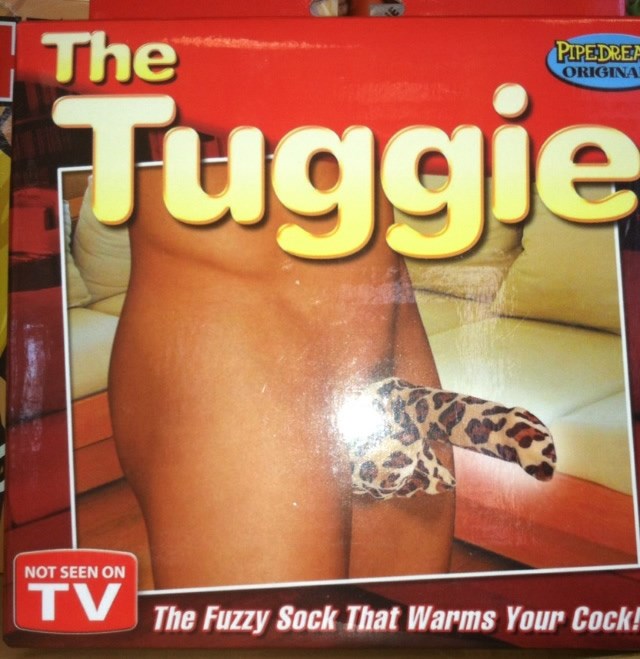 Fensi čarapice za penis: "Obiteljski dragulji" na toplom