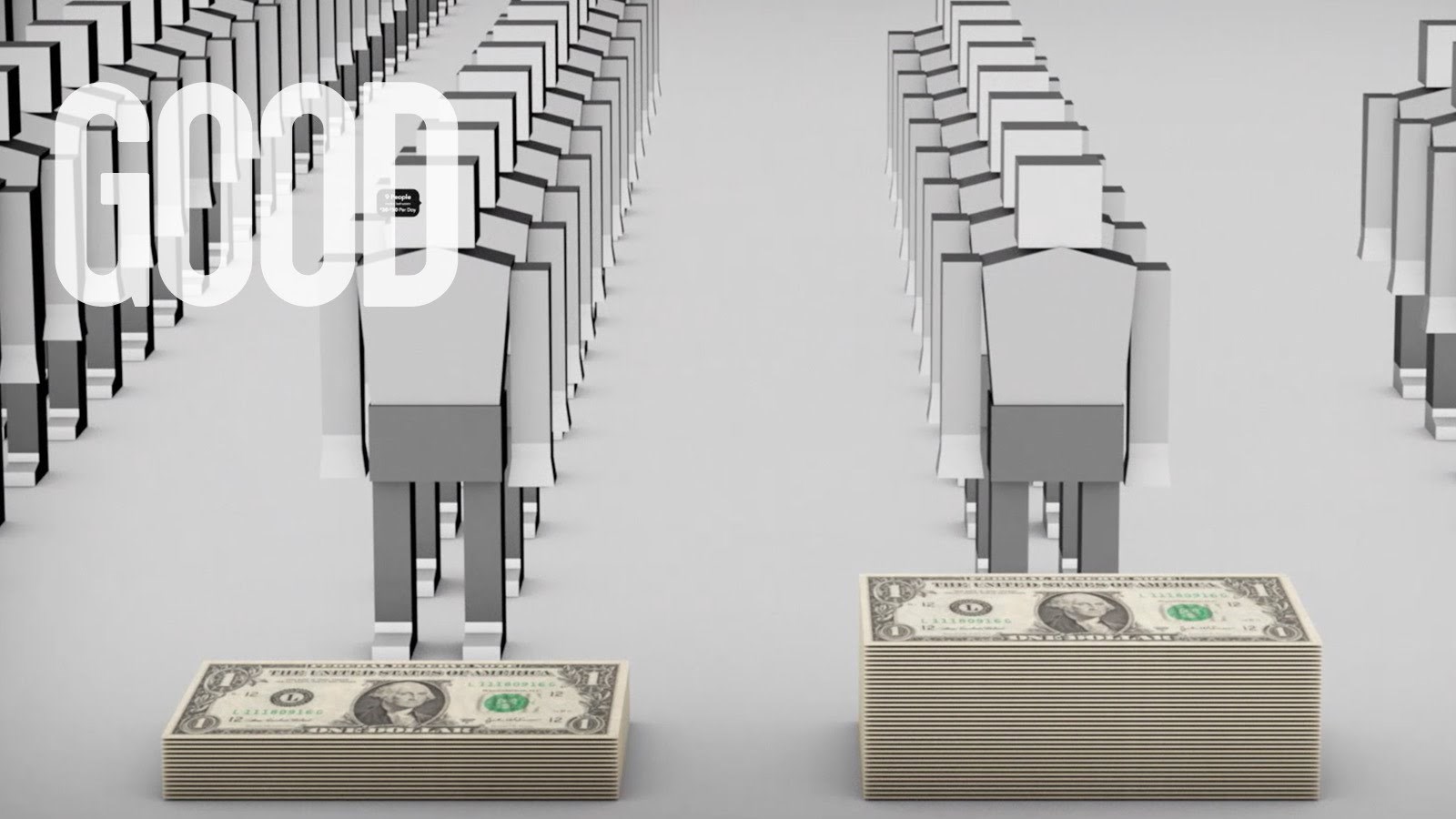 VIDEO: Ovako bi svijet izgledao kada bi na njemu živjelo samo 100 ljudi!