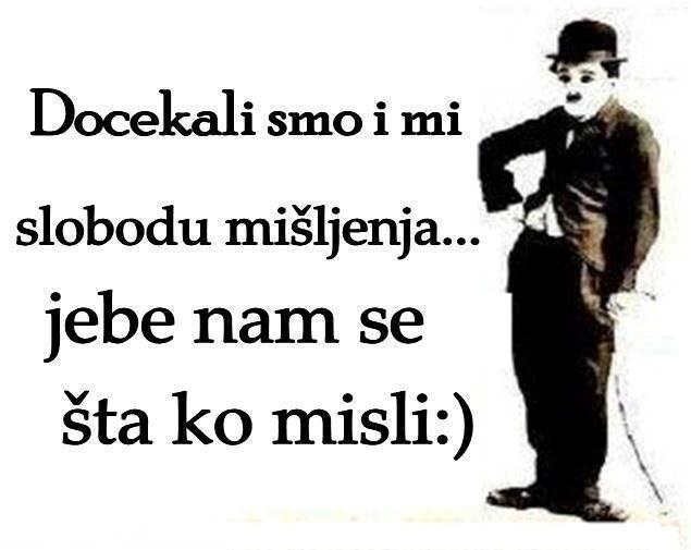 Jedina sloboda mišljenja koju nisu zabranili