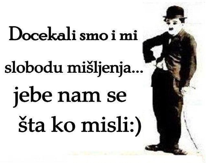 Jedina sloboda mišljenja koju nisu zabranili