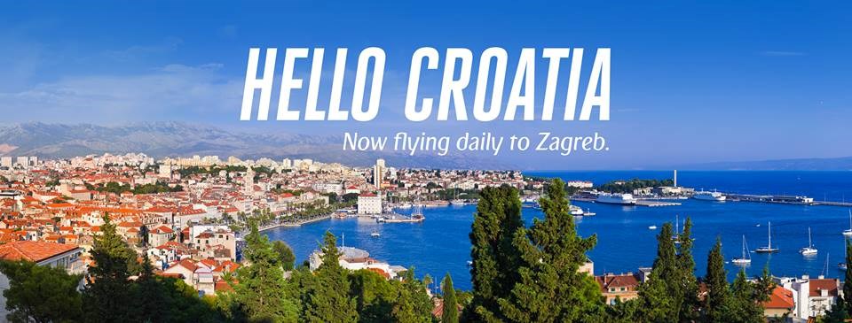 Aviokompanija je na svojoj službenoj Facebook stranici pozdravila Hrvatsku, no napravili su jednu malu grešku