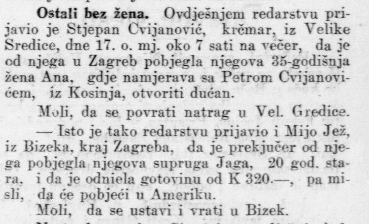 Muževi oglasom moljakaju žene da se vrate kući, ne spominje se paštašuta