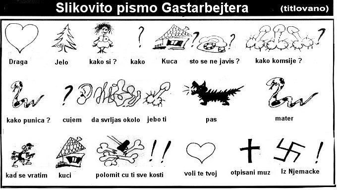 Slikovito pismo gastarbajtera