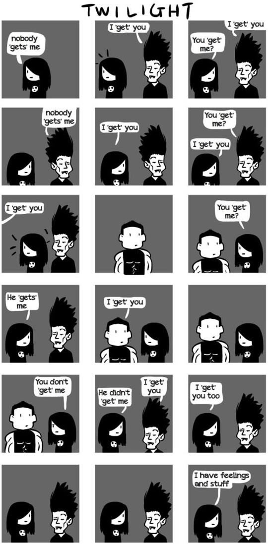 "Sumrak" saga u 30 sekundi