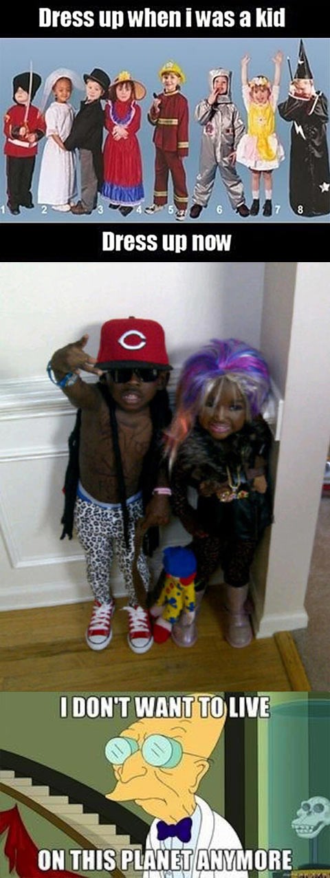 Nekad su i maškare bile normalne, sad i djeca luda