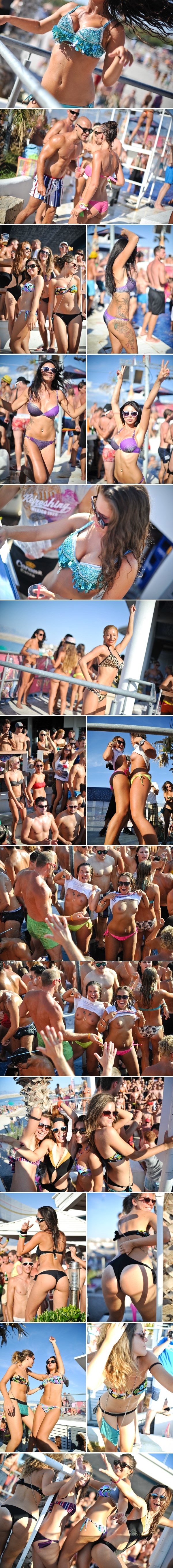 Zrće = grudi + guze + ples + mišići + tetovaže