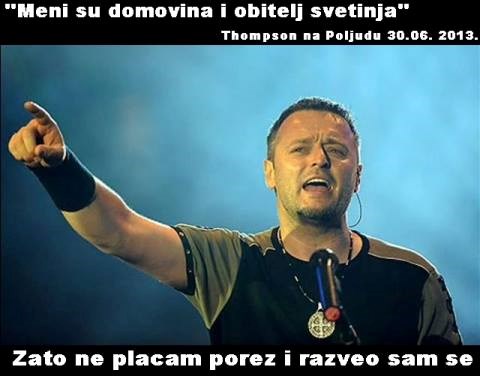 Pravi Hrvat ima samo dvije svetinje - i obje obično zgazi