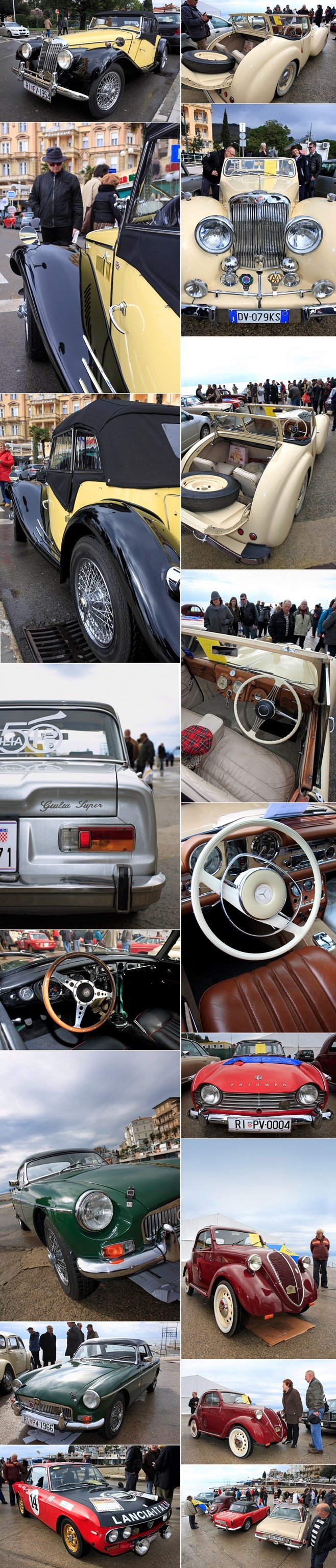 Izložba oldtimera u Opatiji