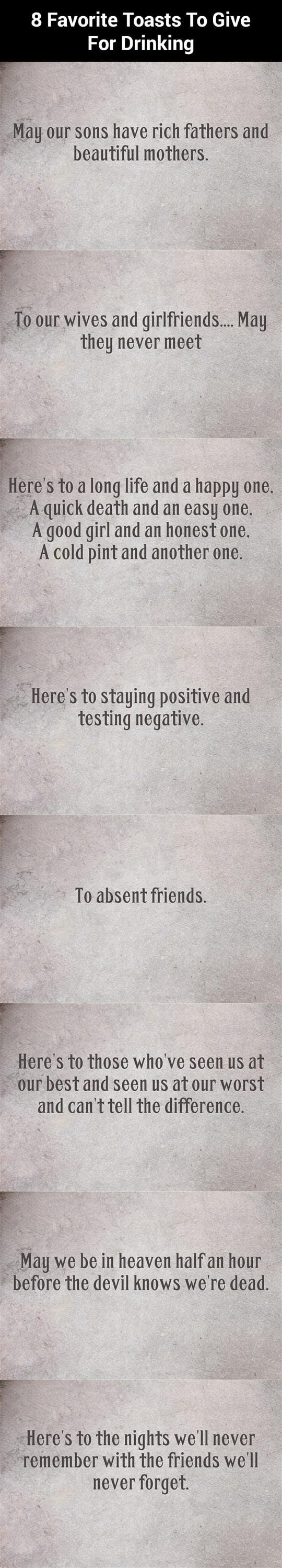 Osam odličnih zdravica za svaku prigodu