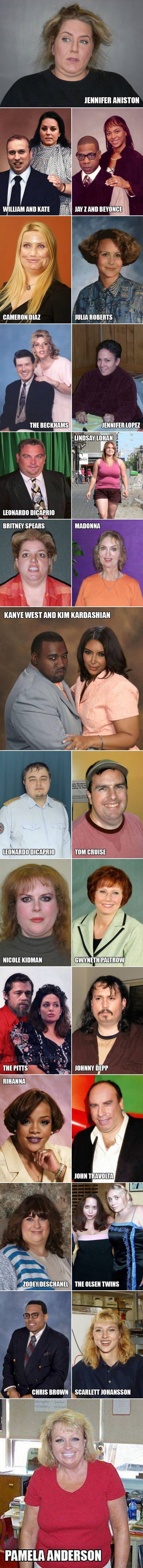 Zamislite da su svi debeli: Evo kako bi poznate osobe izgledale sa par desetaka kila više!