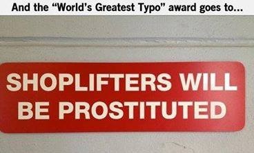 Pa sad ti kradi u dućanu... Kazna: prostitucija!