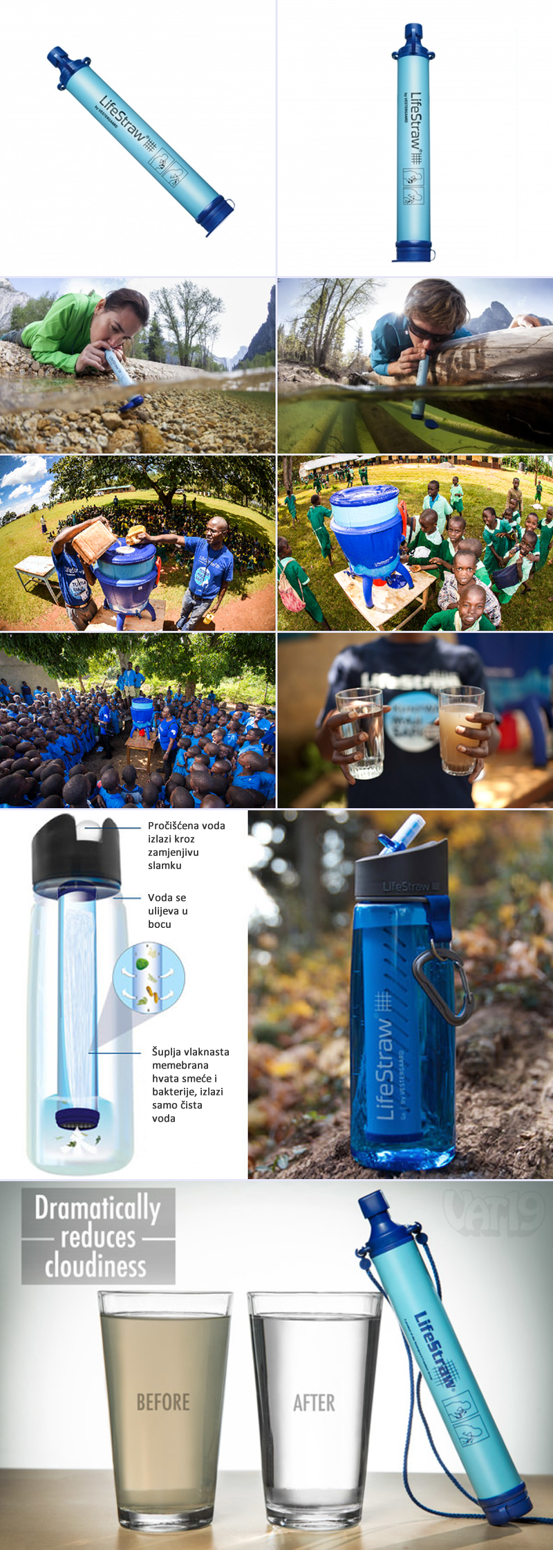 SLAMKA ŽIVOTA: Uređaj za pročišćavanje vode spašava milijune!